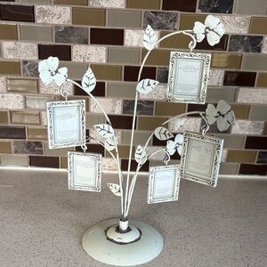 PHOTO HOLDER - floral with 5/2”x3” mini frames